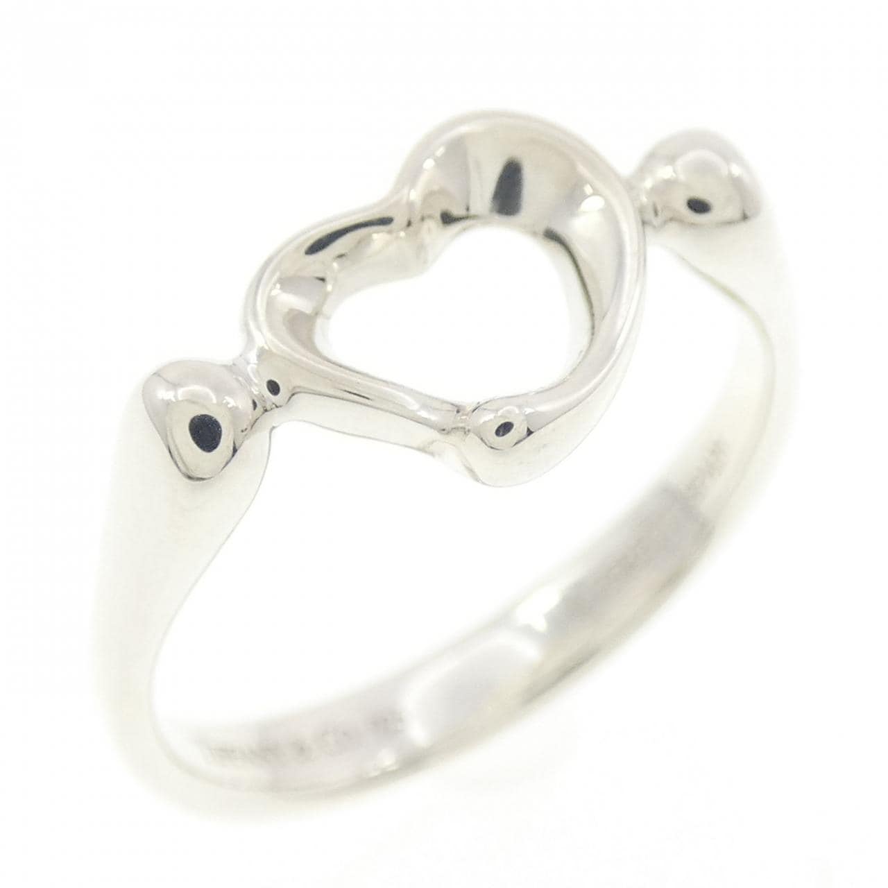 ティファニー オープンハート リング