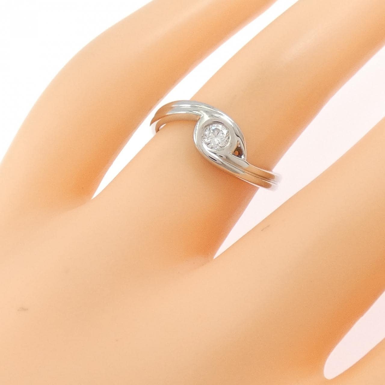 PT900 ダイヤモンド リング 0.13CT