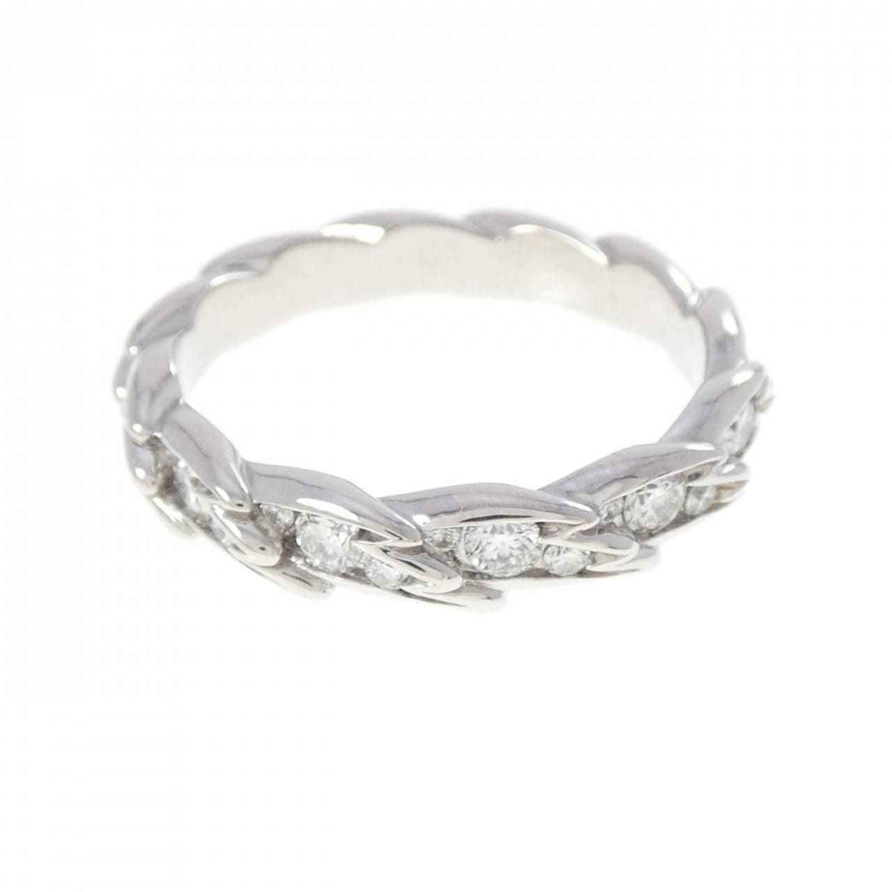 ティファニー ウィングス ナロー リング 0.83CT