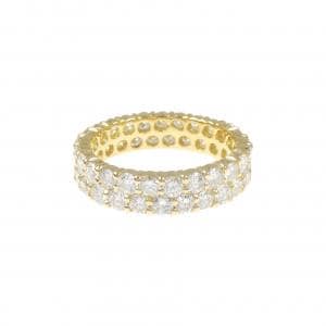 K18YG フルエタニティ ダイヤモンド リング 2.31CT
