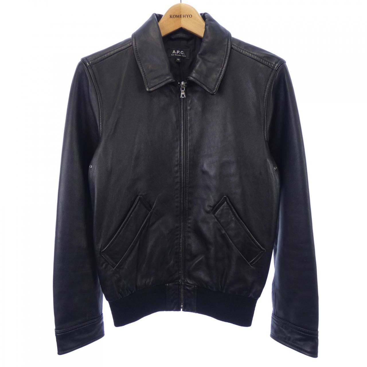 超お買い得！】 ジャケット・アウター AW1999 A.P.C. LEATHER JACKET ...