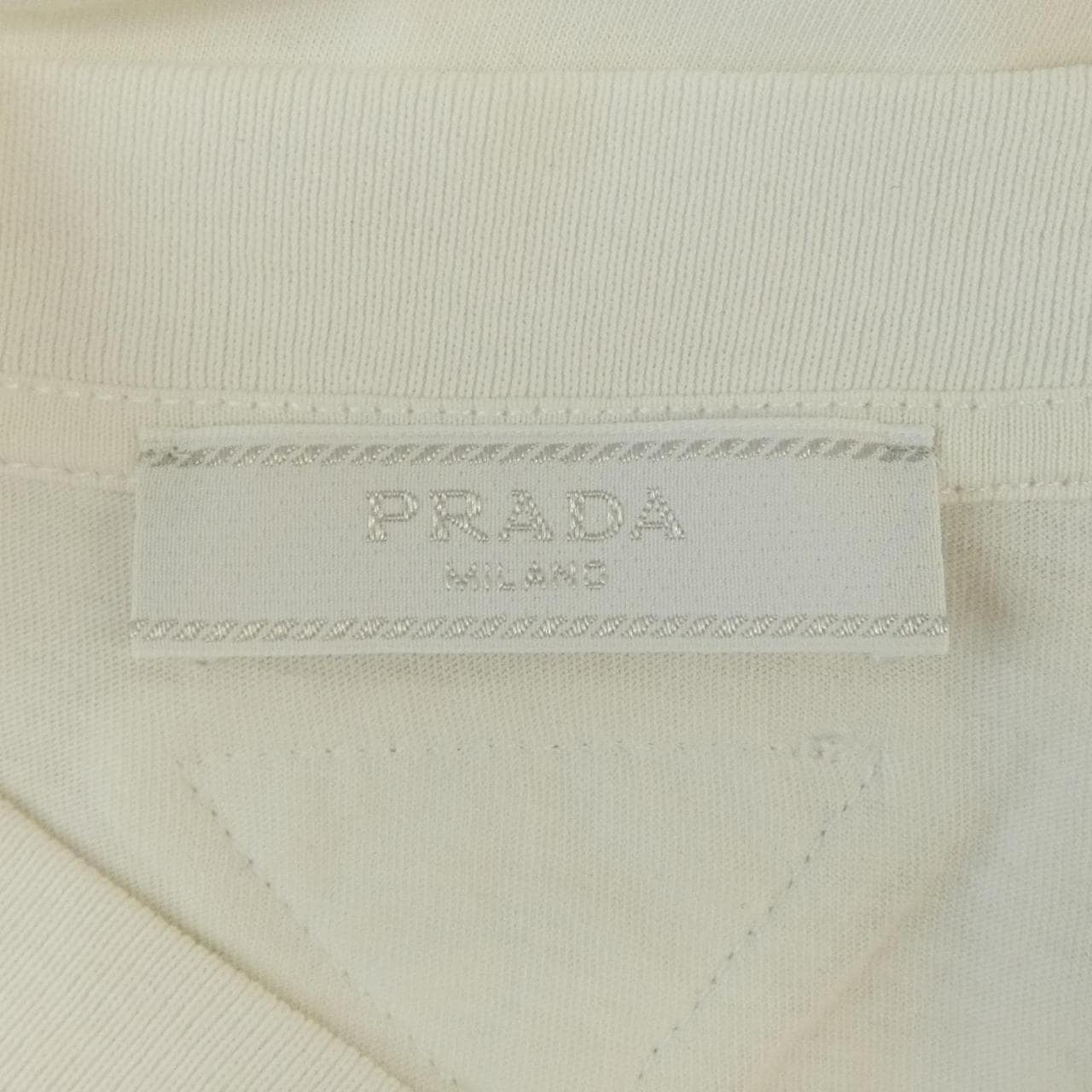 プラダ PRADA トライアングルロゴ UJM493 S181 ILK Tシャツ