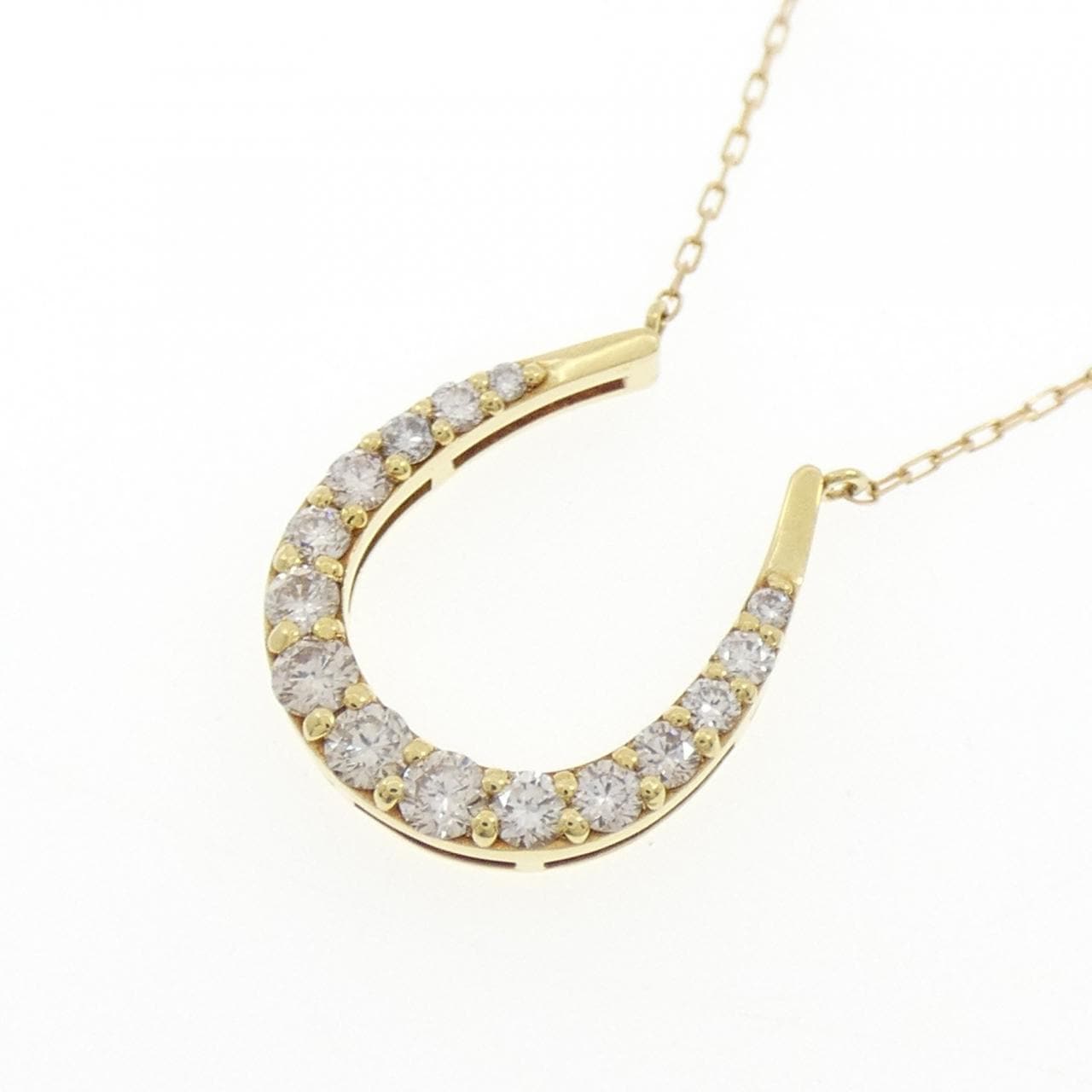 K18YG ダイヤモンド ネックレス 0.52CT