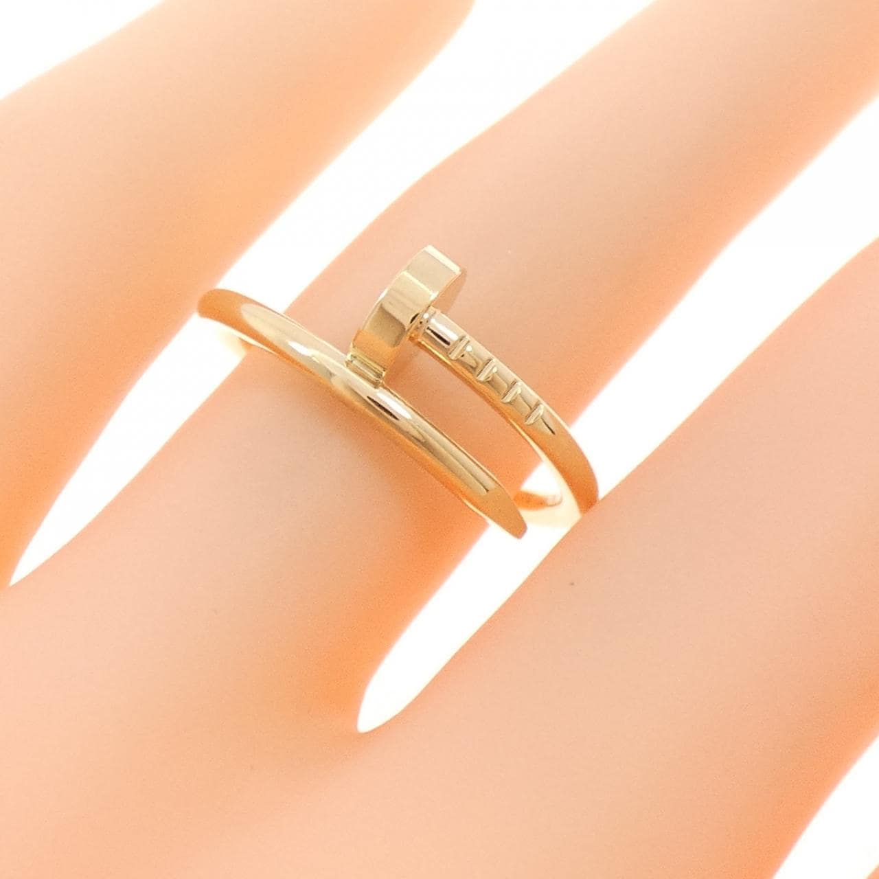 カルティエ ジュスト アン クル スモール リング