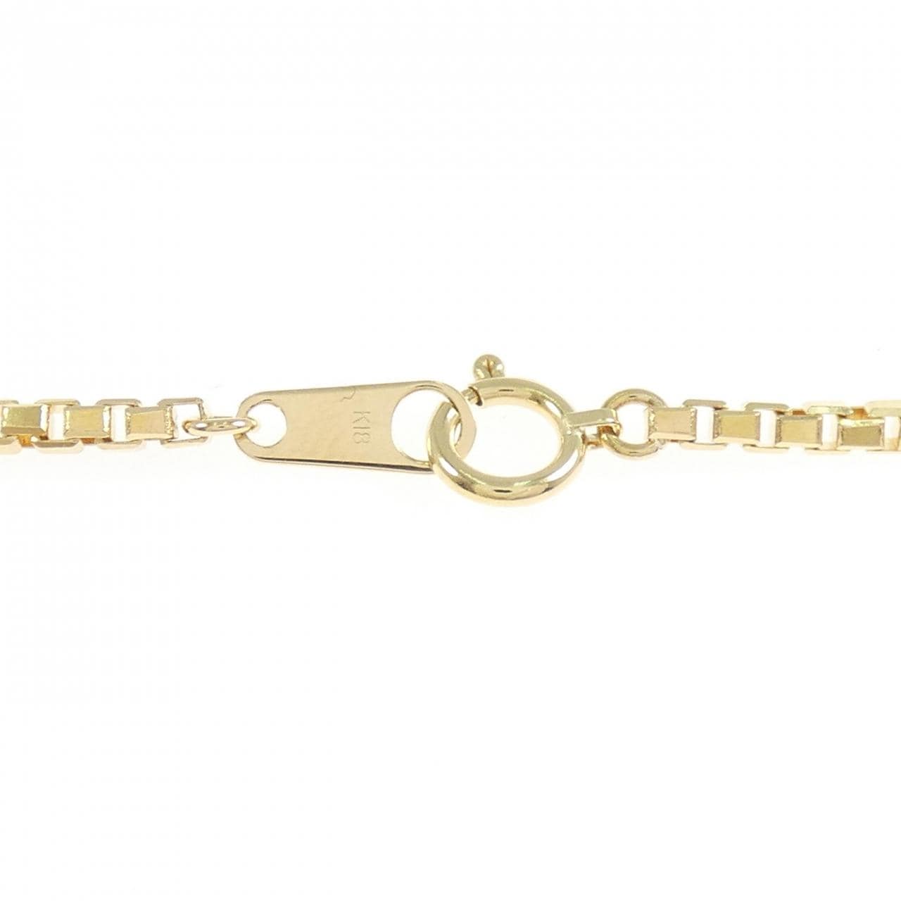 K18YG Venetian chain necklace