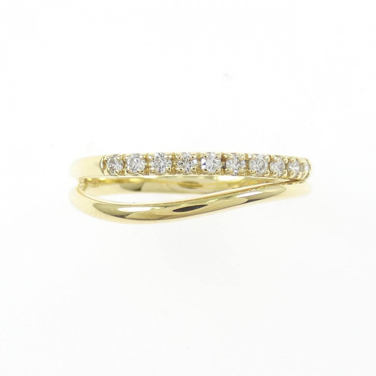 K18YG ダイヤモンド リング 0.10CT