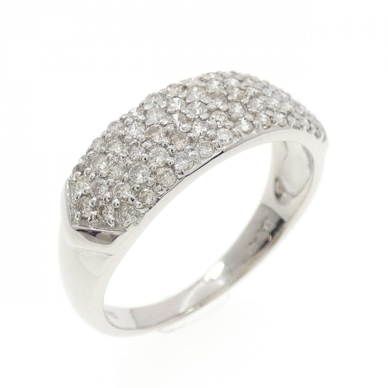 PT900 パヴェ ダイヤモンド リング 0.50CT