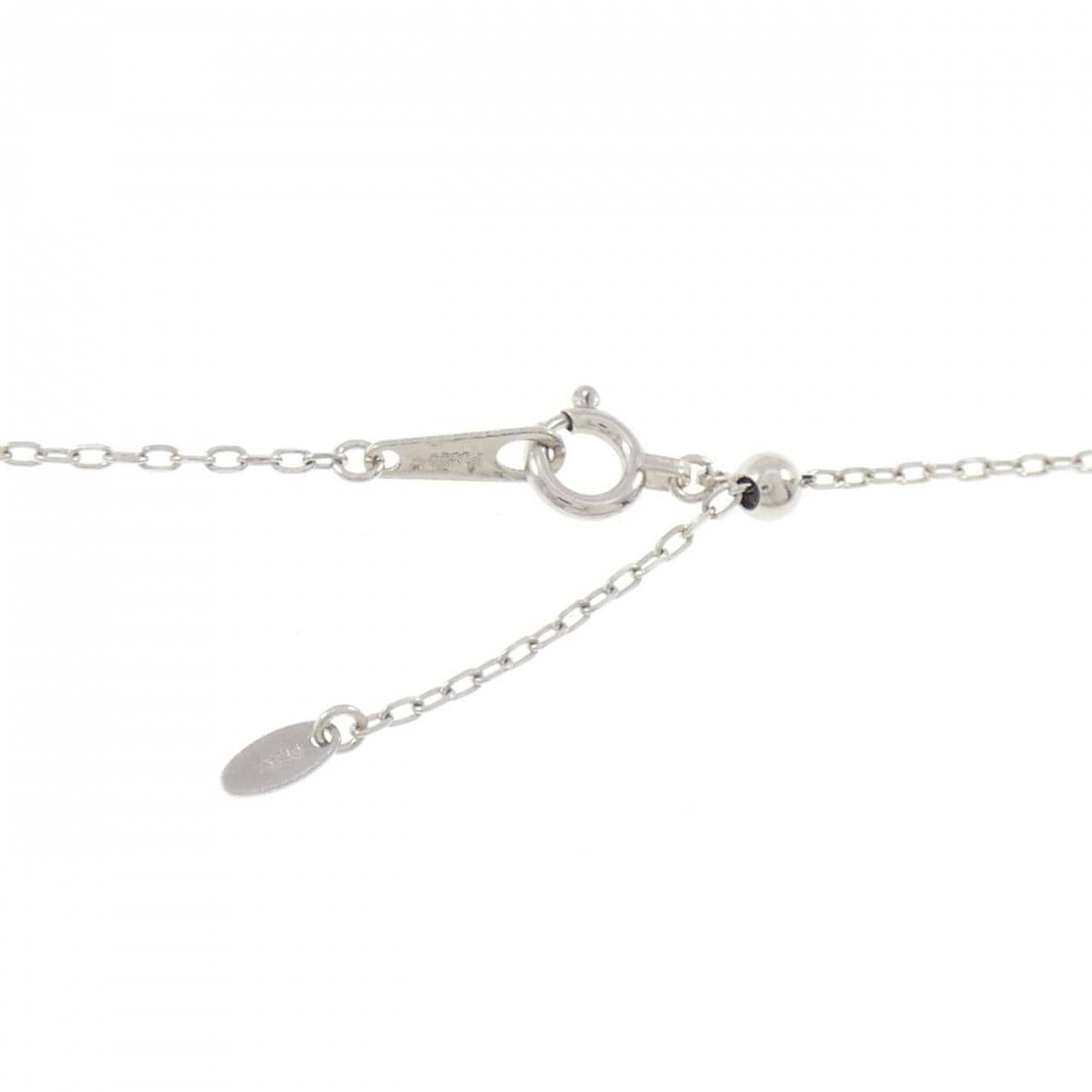 純PT/PT850 ソリティア ダイヤモンド ネックレス 0.564CT