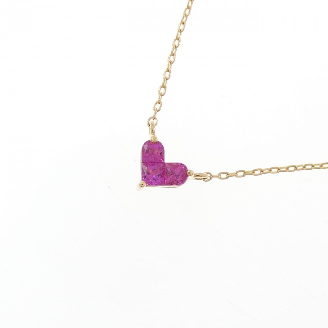 スタージュエリー ミステリアスハート ネックレス 0.15CT