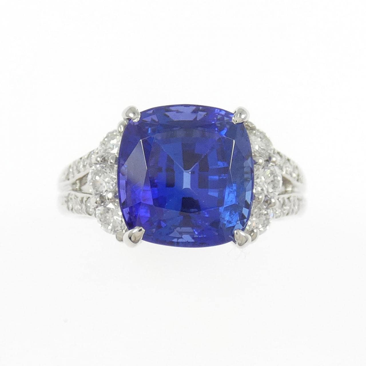 PT900 タンザナイト リング 5.08CT