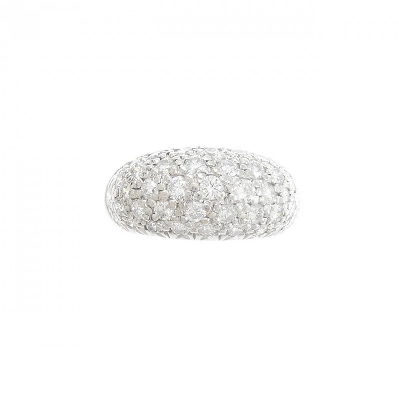 PT900 パヴェ ダイヤモンド ピンキーリング 1.06CT