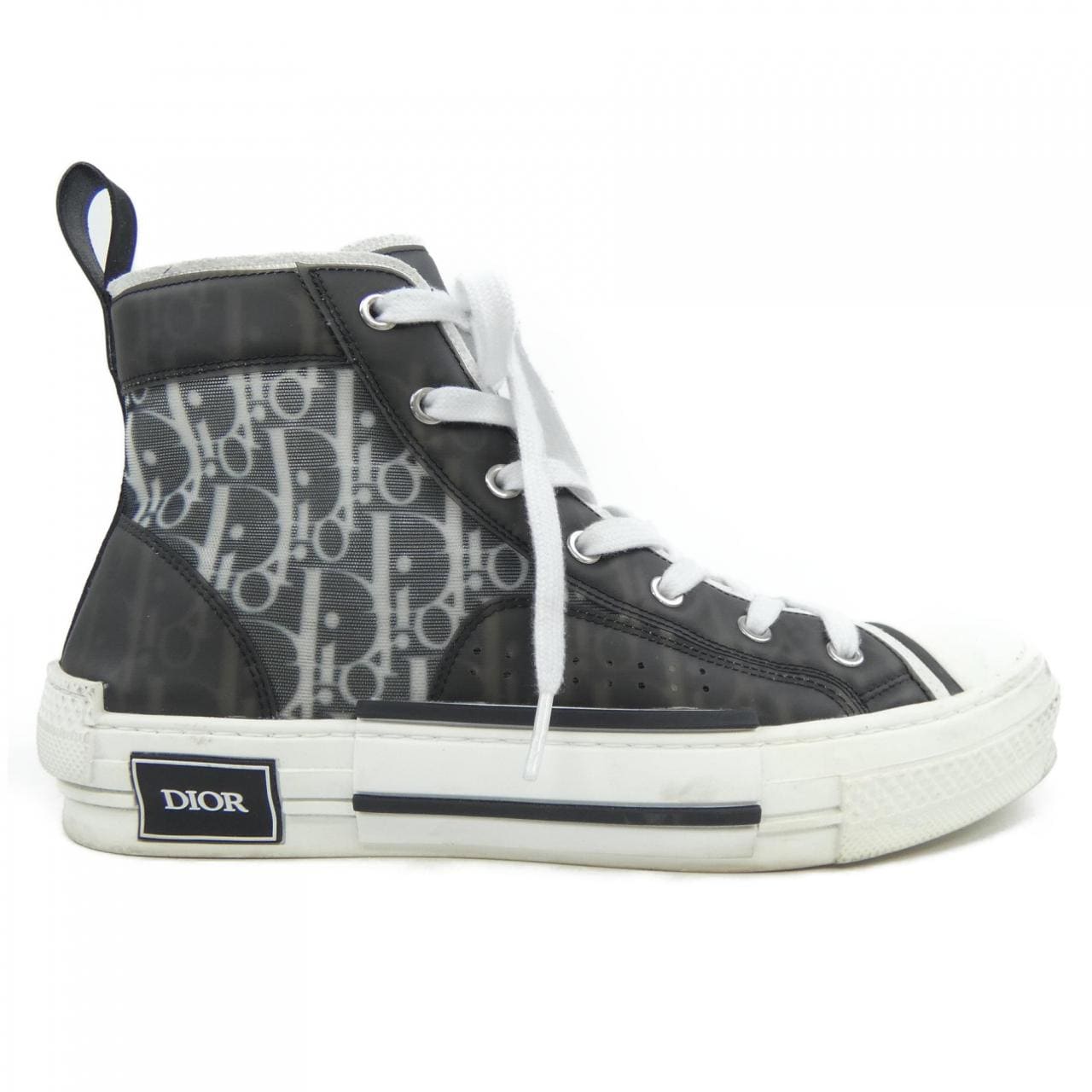 ディオール DIOR B23 ハイトップ ディオール オブリーク キャンバス 3SH118YJP スニーカー