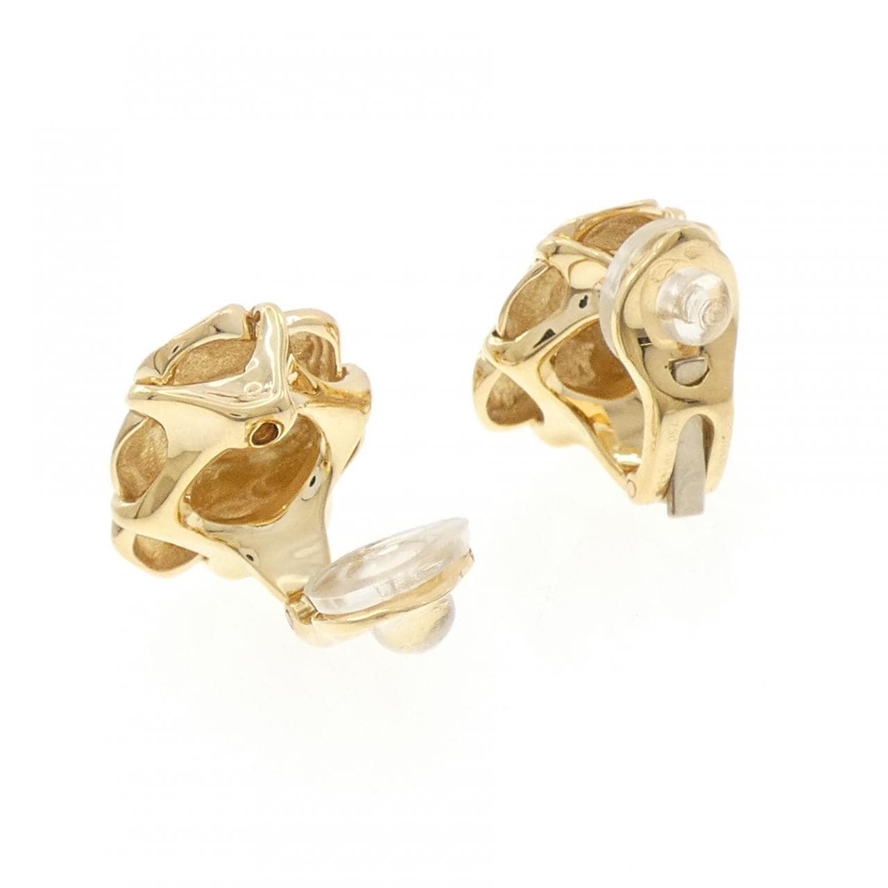 シャネル カメリア イヤリング