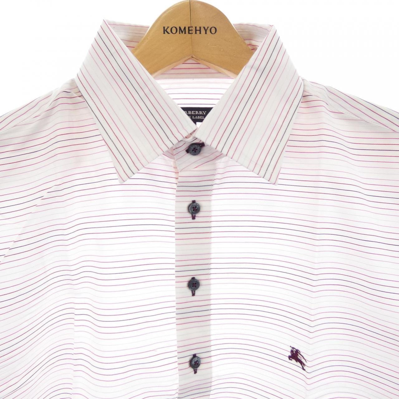 バーバリーブラックレーベル BURBERRY BLACK LABEL S／Sシャツ