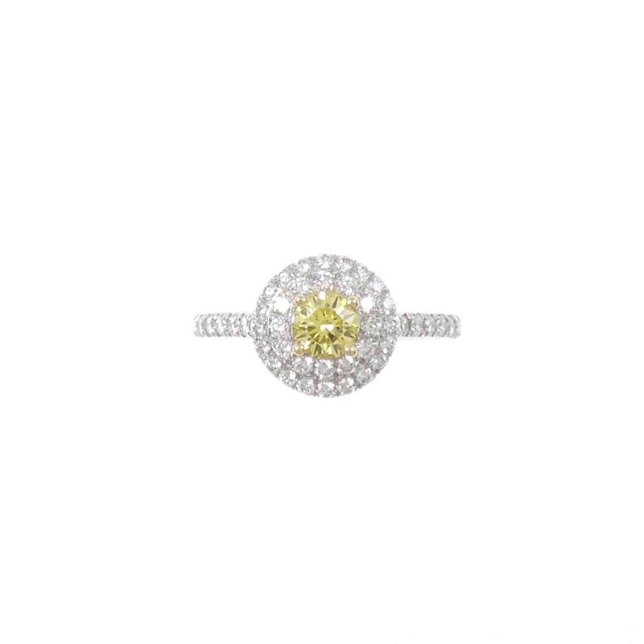 ティファニー ソレスト リング 0.23CT FIY VVS2