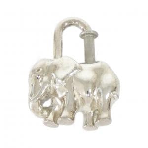 【ヴィンテージ】エルメス ELEPHANT カデナ 013247CA キーホルダー