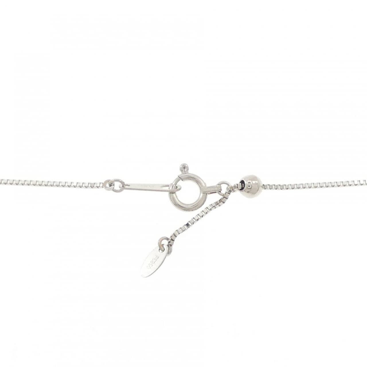 PT900/PT850 ソリティア ダイヤモンド ネックレス 0.30CT