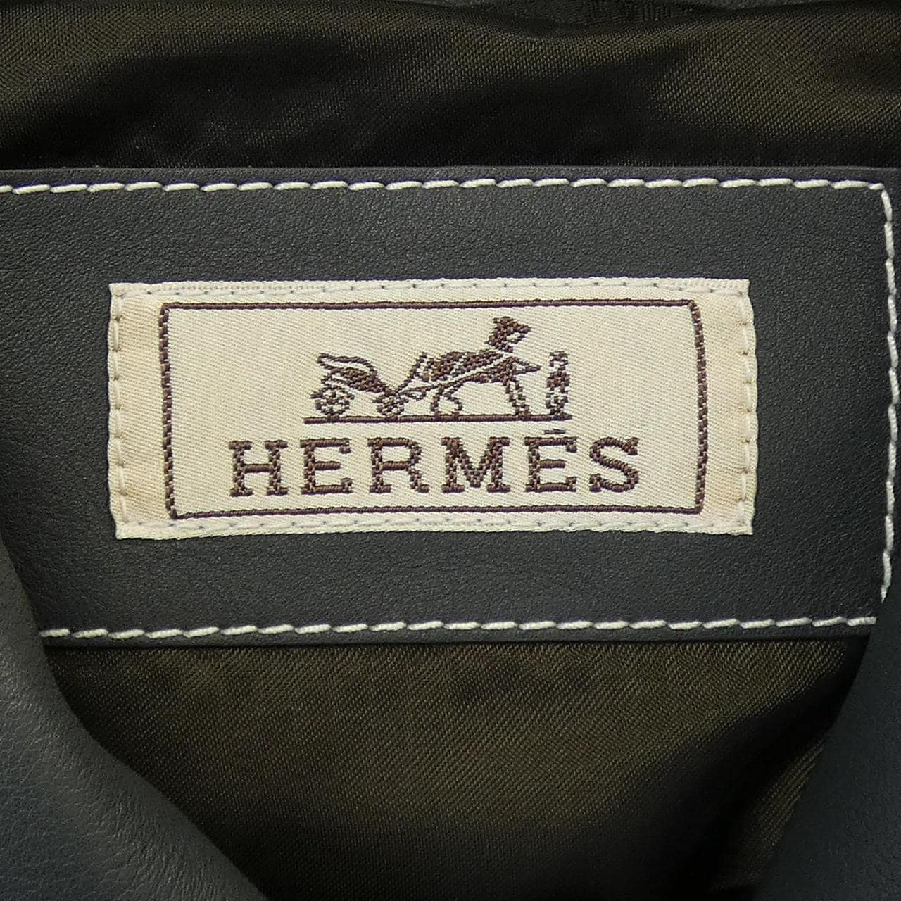 エルメス HERMES 553140HB レザージャケット