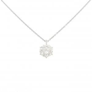 【リメイク】PT900/PT850 ダイヤモンド ネックレス 2.184CT F VVS2 VG