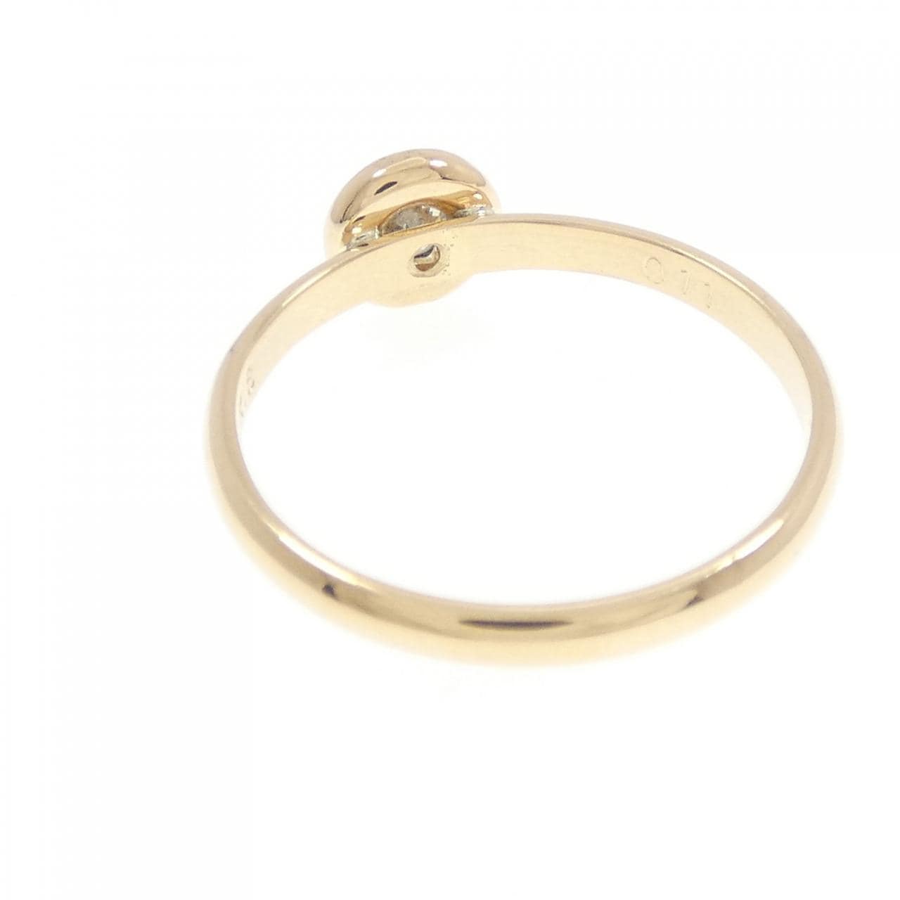 K18YG ダイヤモンド リング 0.11CT