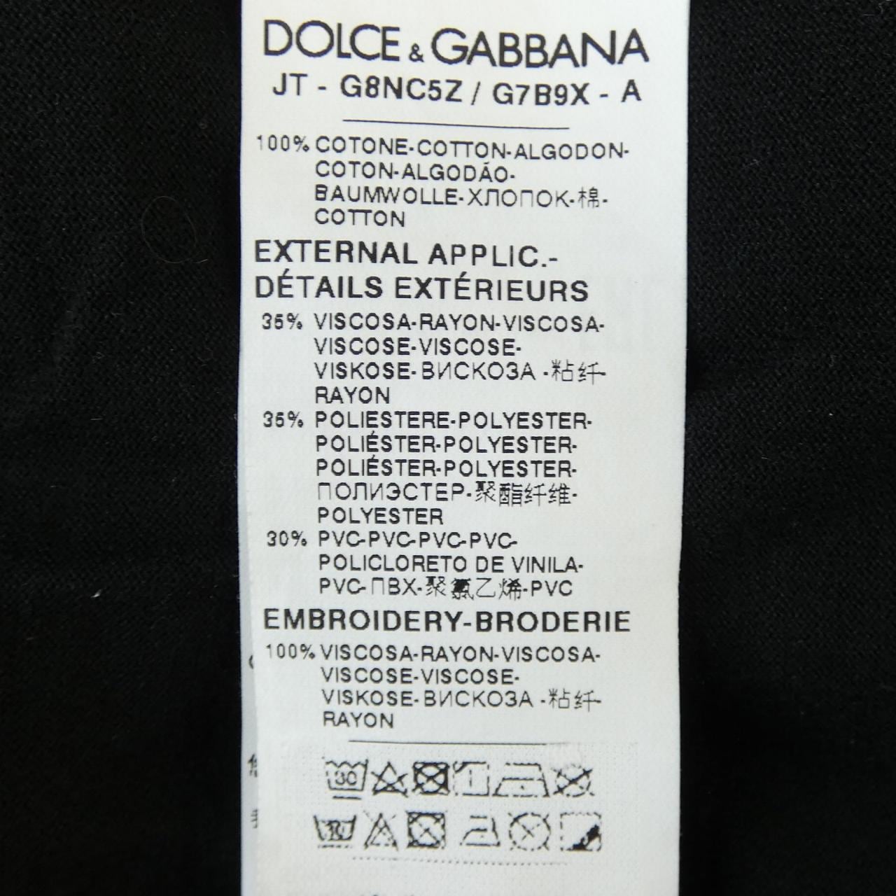 ドルチェアンドガッバーナ DOLCE&GABBANA G8NC5Z/G7B9X Tシャツ