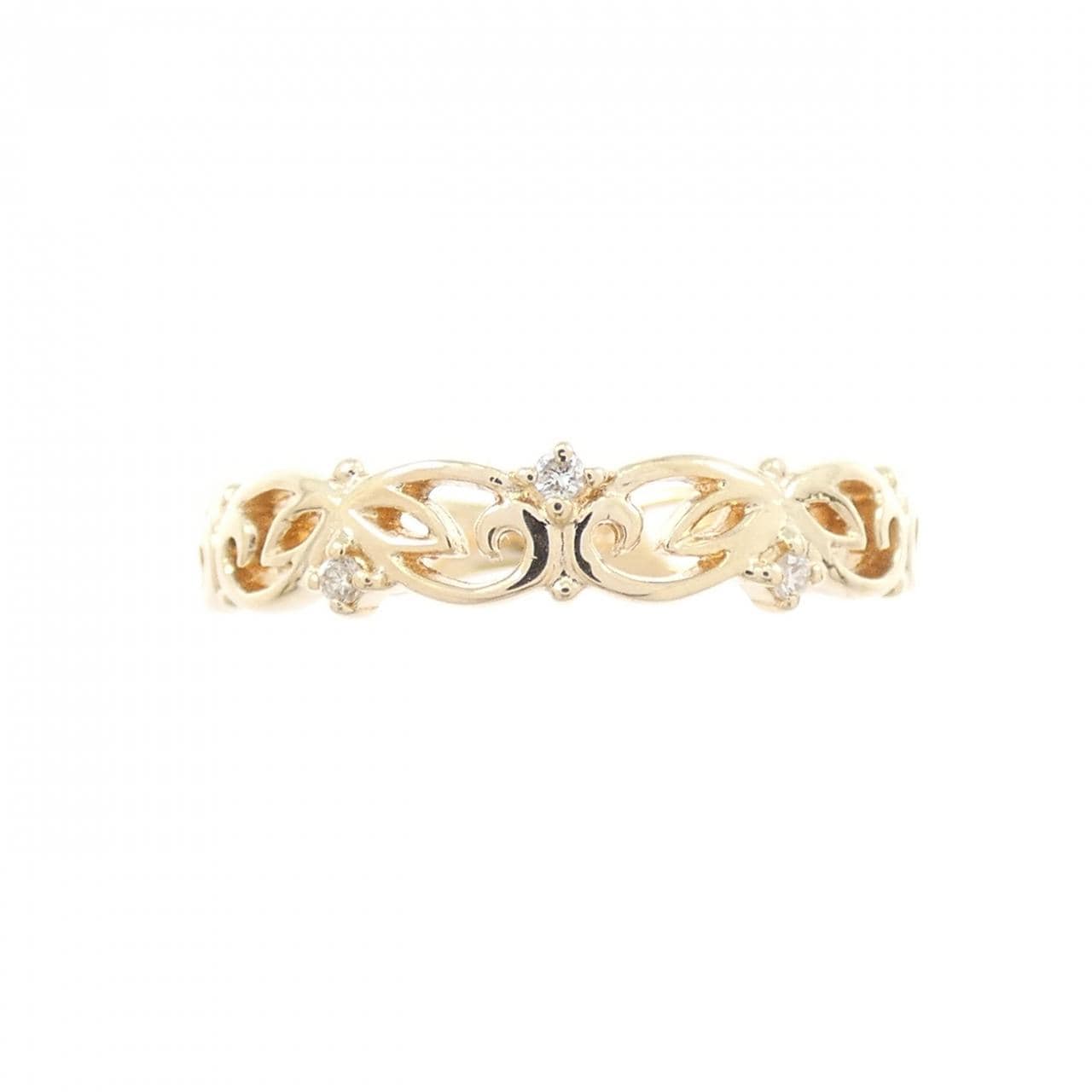 アガット ダイヤモンド リング 0.02CT