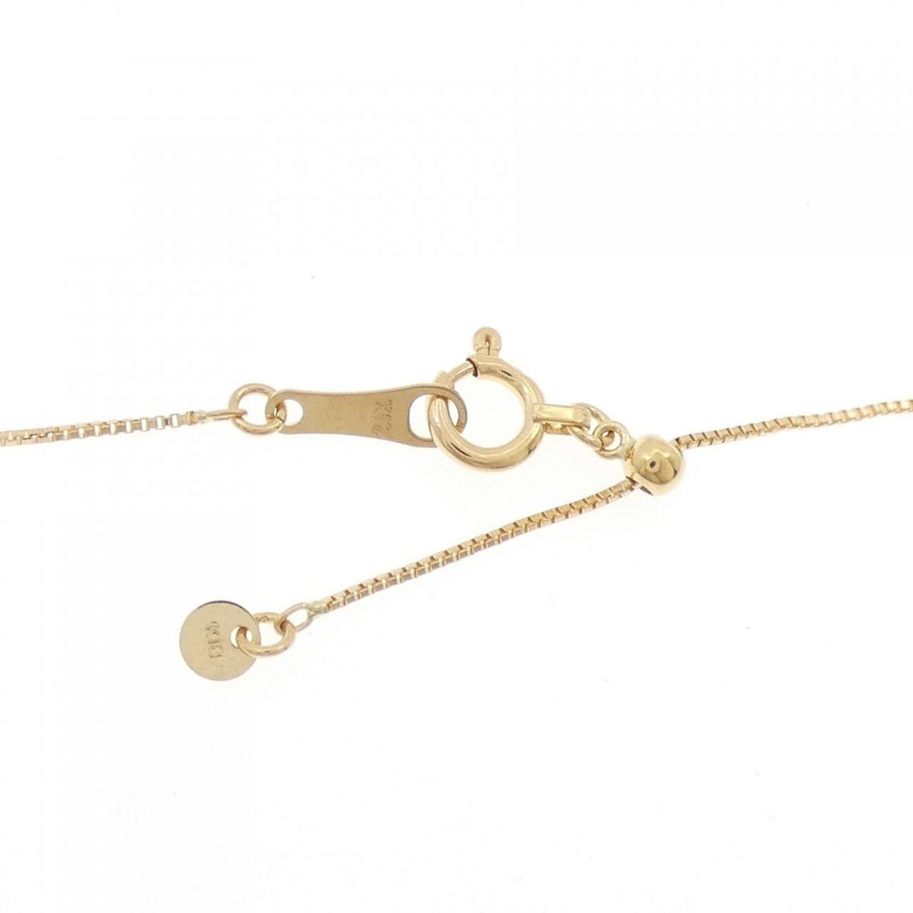 K18YG ダイヤモンド ネックレス 0.18CT