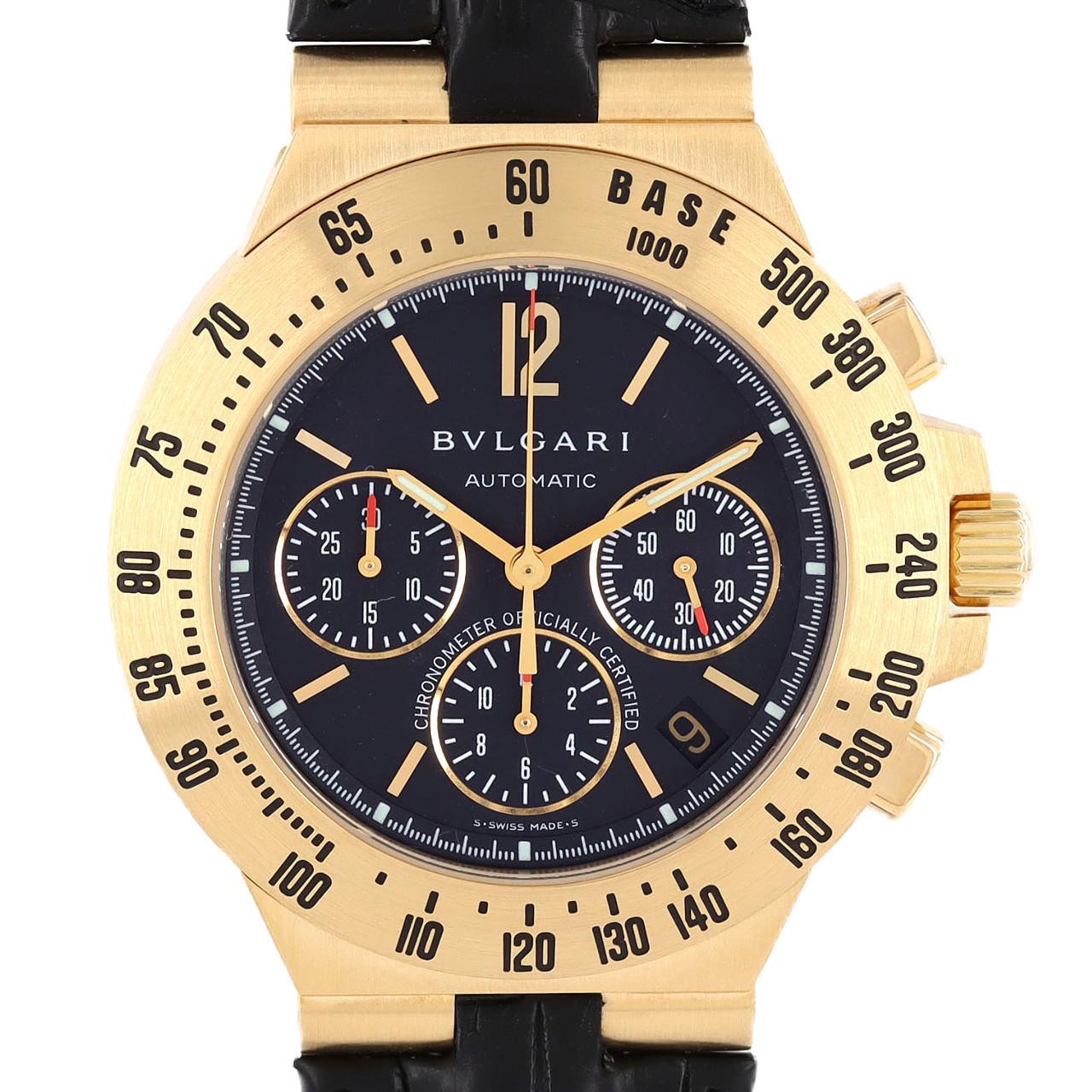 BVLGARI Diagono Professional Tachymetric Chronograph YG CH40GTA/CH40GLDTA YG Automatic