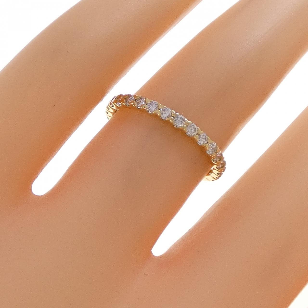 K18YG ダイヤモンド リング 0.40CT