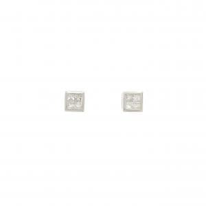 K18WG/750WG ダイヤモンド ピアス 0.28CT