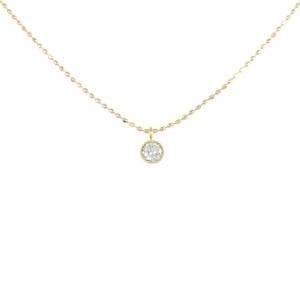 K18YG ダイヤモンド ネックレス 0.10CT