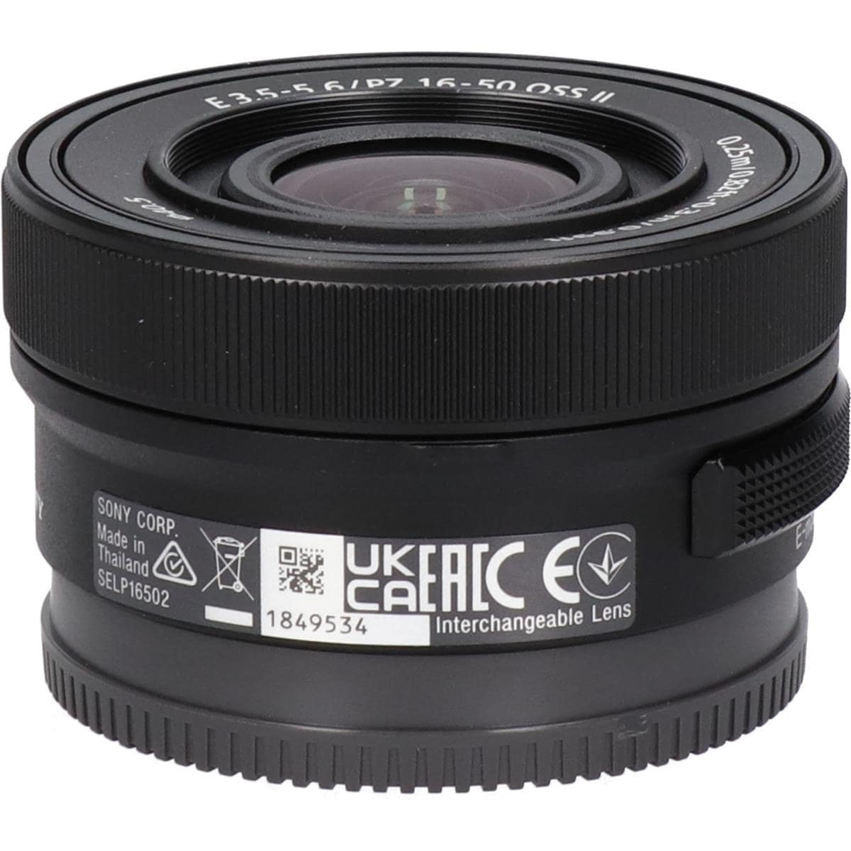 ＳＯＮＹ　Ｅ　ＰＺ１６－５０ｍｍ　Ｆ３．５－５．６ＯＳＳ　ＩＩ
