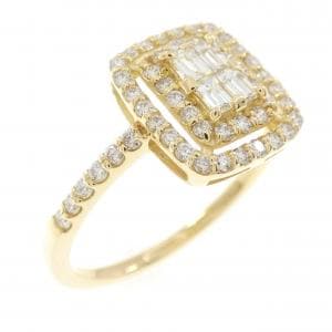 【新品】K18YG ダイヤモンド リング 0.50CT