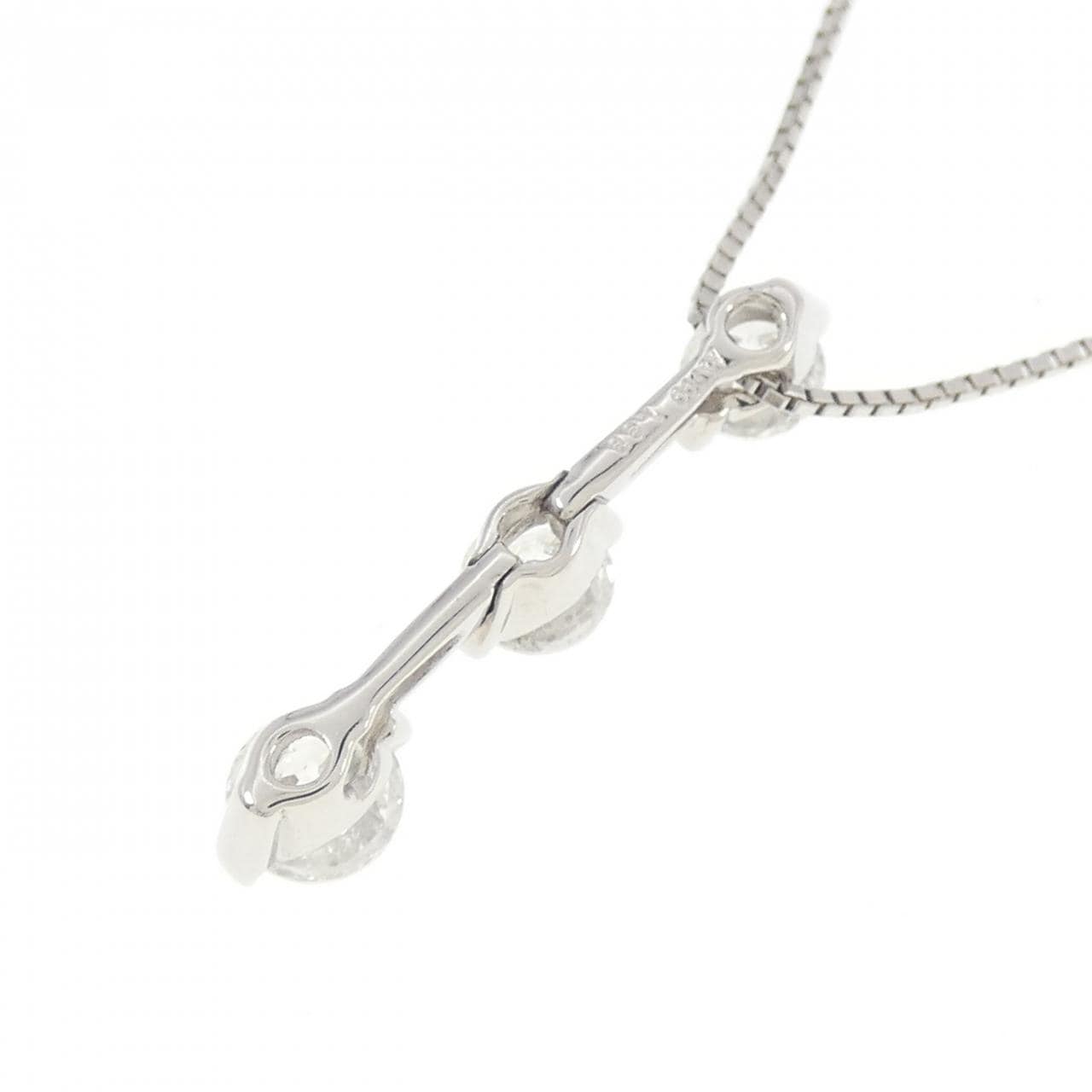 PT900/PT850 ダイヤモンド ネックレス 1.38CT
