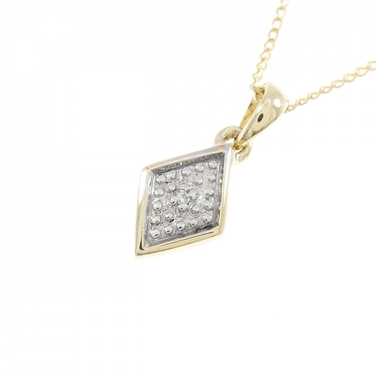 K10YG/K10WG ダイヤモンド ネックレス