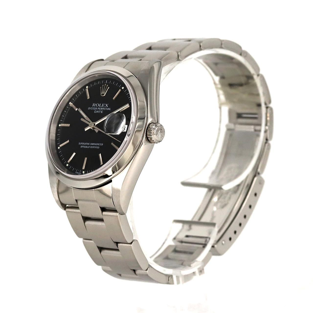 ロレックス オイスターパーペチュアルデイト 15200 SS 自動巻 P番