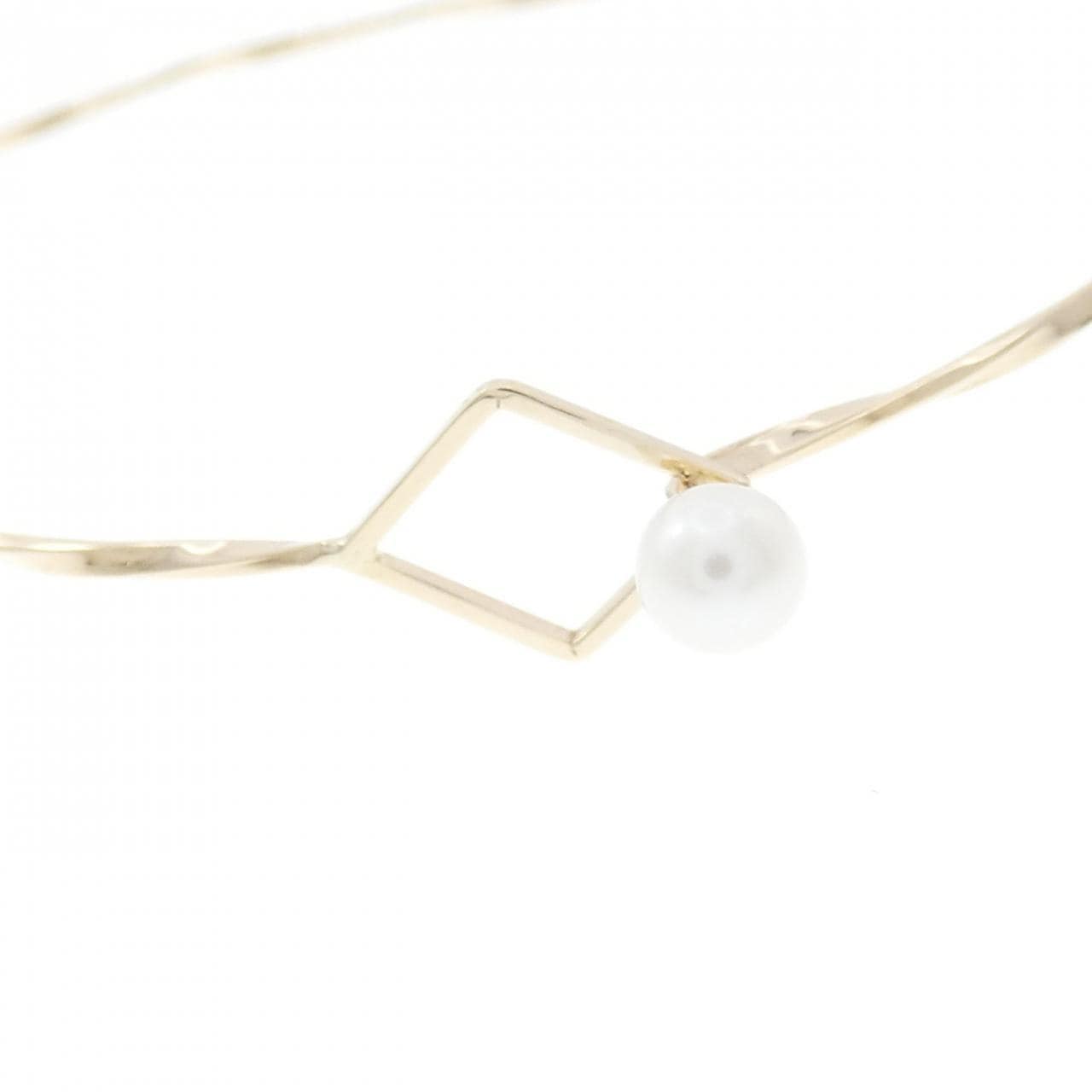 K10YG 淡水パール バングル