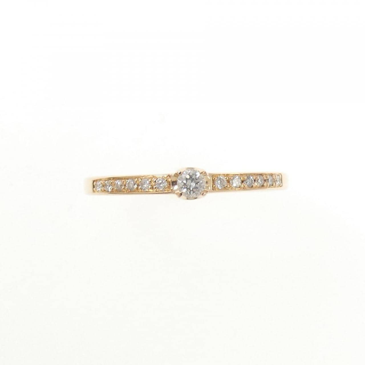 4゜C ダイヤモンド リング 0.126CT