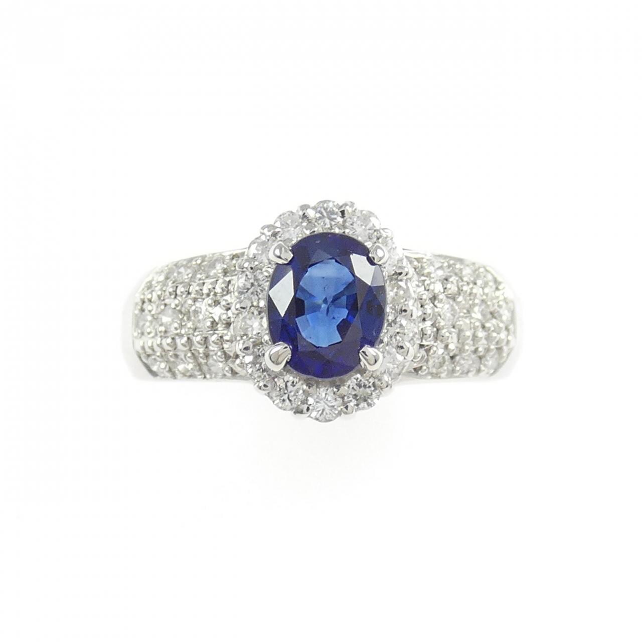PT900 サファイヤ リング 0.92CT