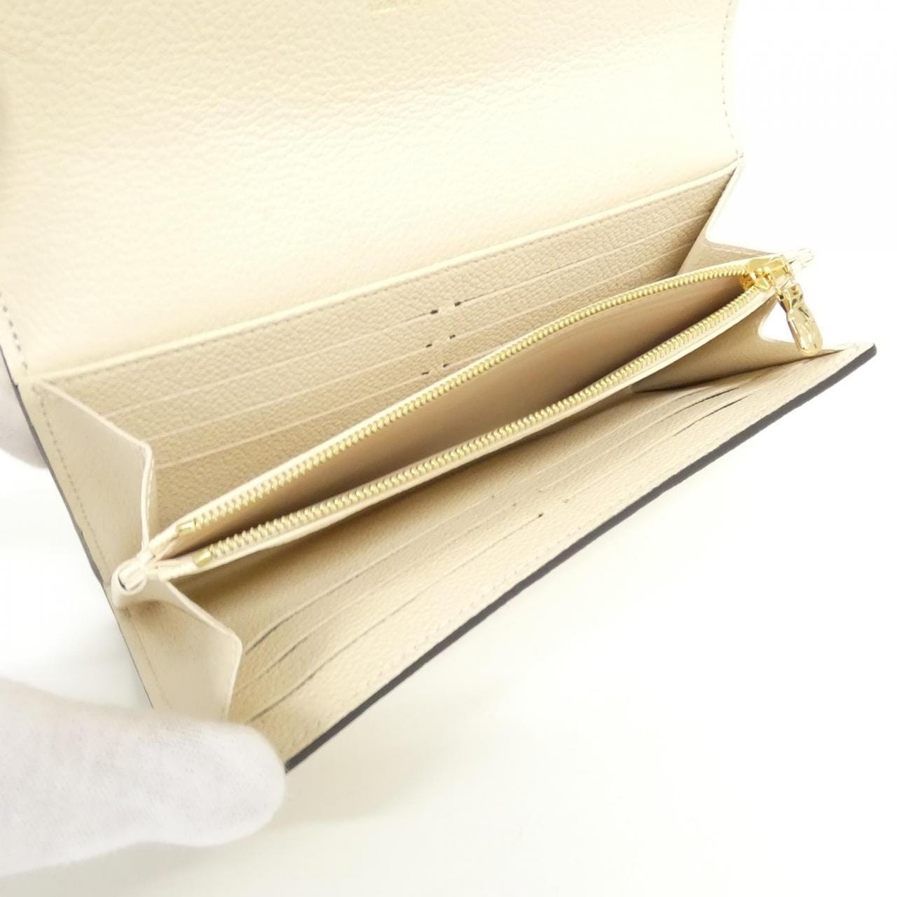 LOUIS VUITTON Monogram Empreinte Portefeuille Sarah Métis M83276 钱包