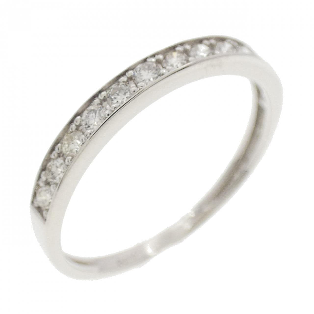 PT950 ハーフエタニティ ダイヤモンド リング 0.20CT