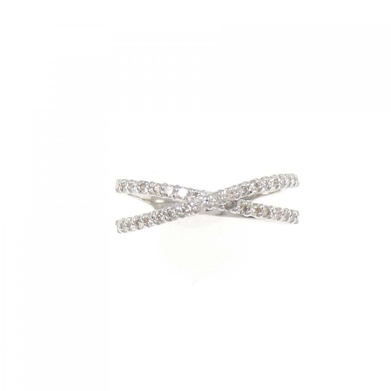 K18WG ダイヤモンド リング 0.27CT