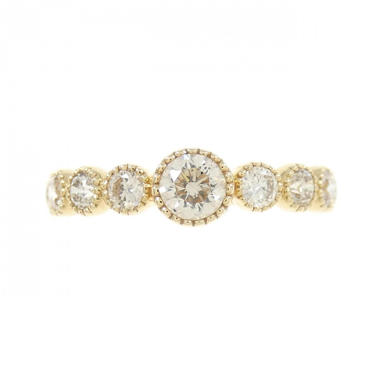 【新品】K18YG ダイヤモンド リング 0.70CT