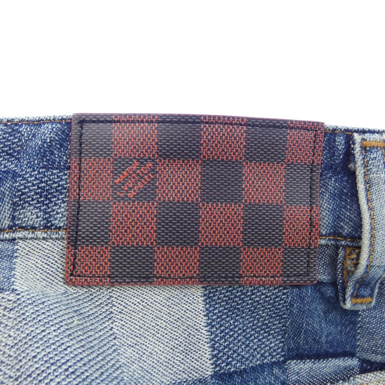 LOUIS VUITTON Vuitton Damier 牛仔滑板裤 HQD87WGCO 牛仔裤