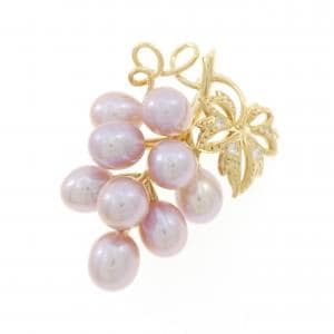 MIKIMOTO淡水珍珠胸针