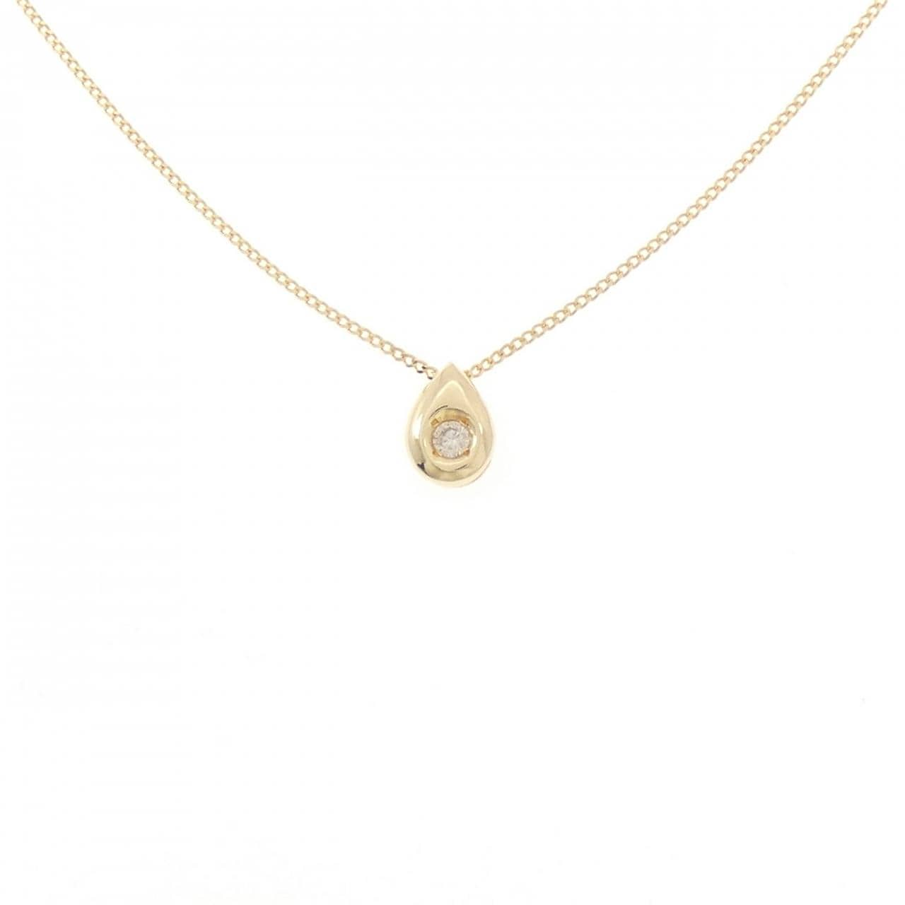 K18YG ダイヤモンド ネックレス 0.05CT