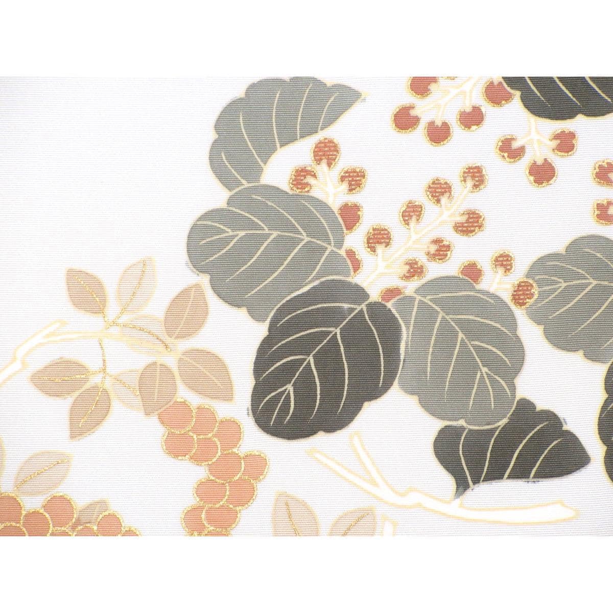 [未使用品] 名古屋腰带潮色染色腰带刺绣