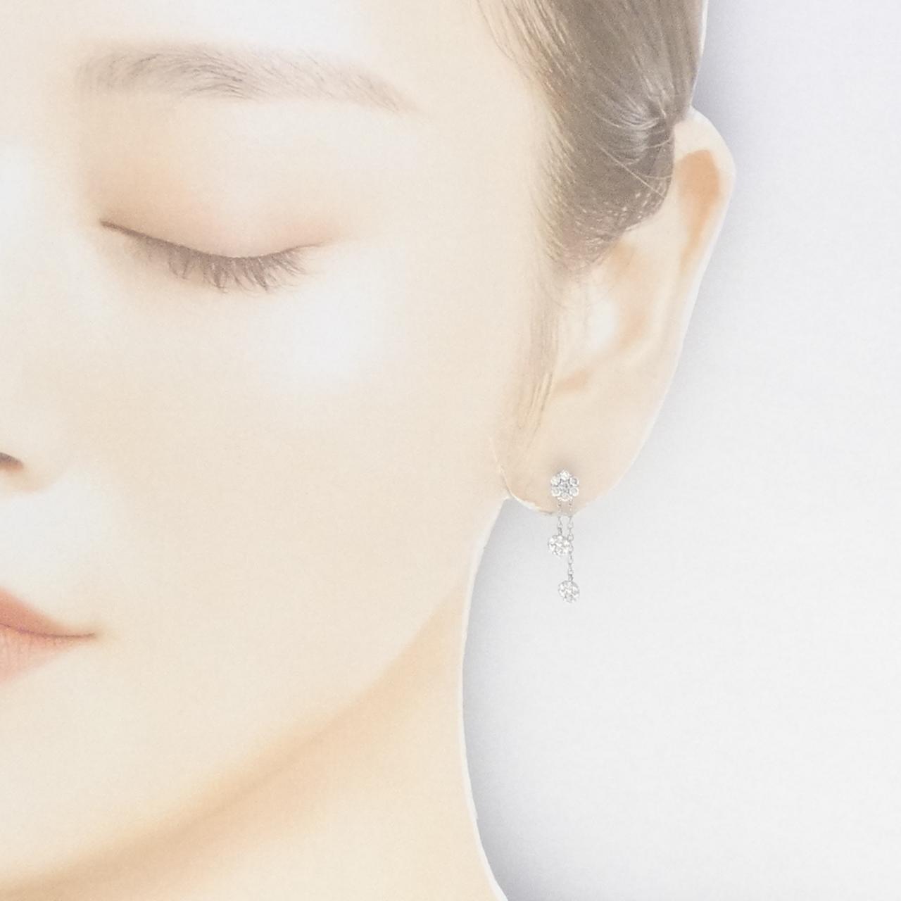 コメ兵｜ポンテヴェキオ ダイヤモンド ピアス 0.52CT｜PONTE VECCHIO 