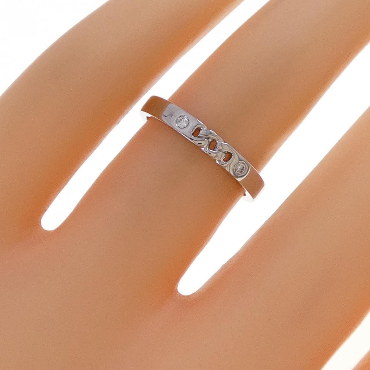 エルメス エヴァー セリエ リング 0.02CT