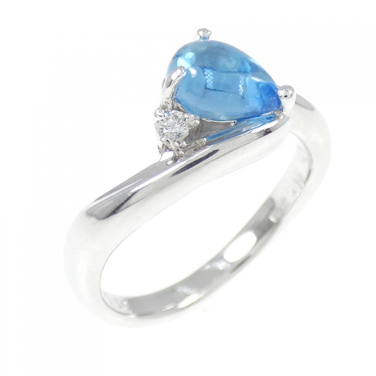 PT ブルートパーズ リング 0.95CT
